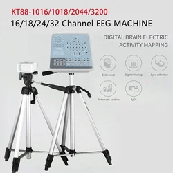 1PC CONTEC KT88 Digital EEG Machine 24 32Channel Brain EEG Map Scanner Brain Electric Activity Mapping System and Software