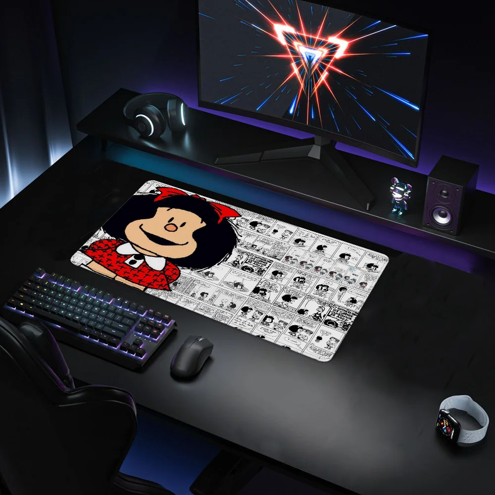 

Mouse Pad Big Mousepad Gaming Accessories Gamer Extended Pad Gaming Mats Desk Mat M-mafaldas Mouspad Computer Offices Mausepad