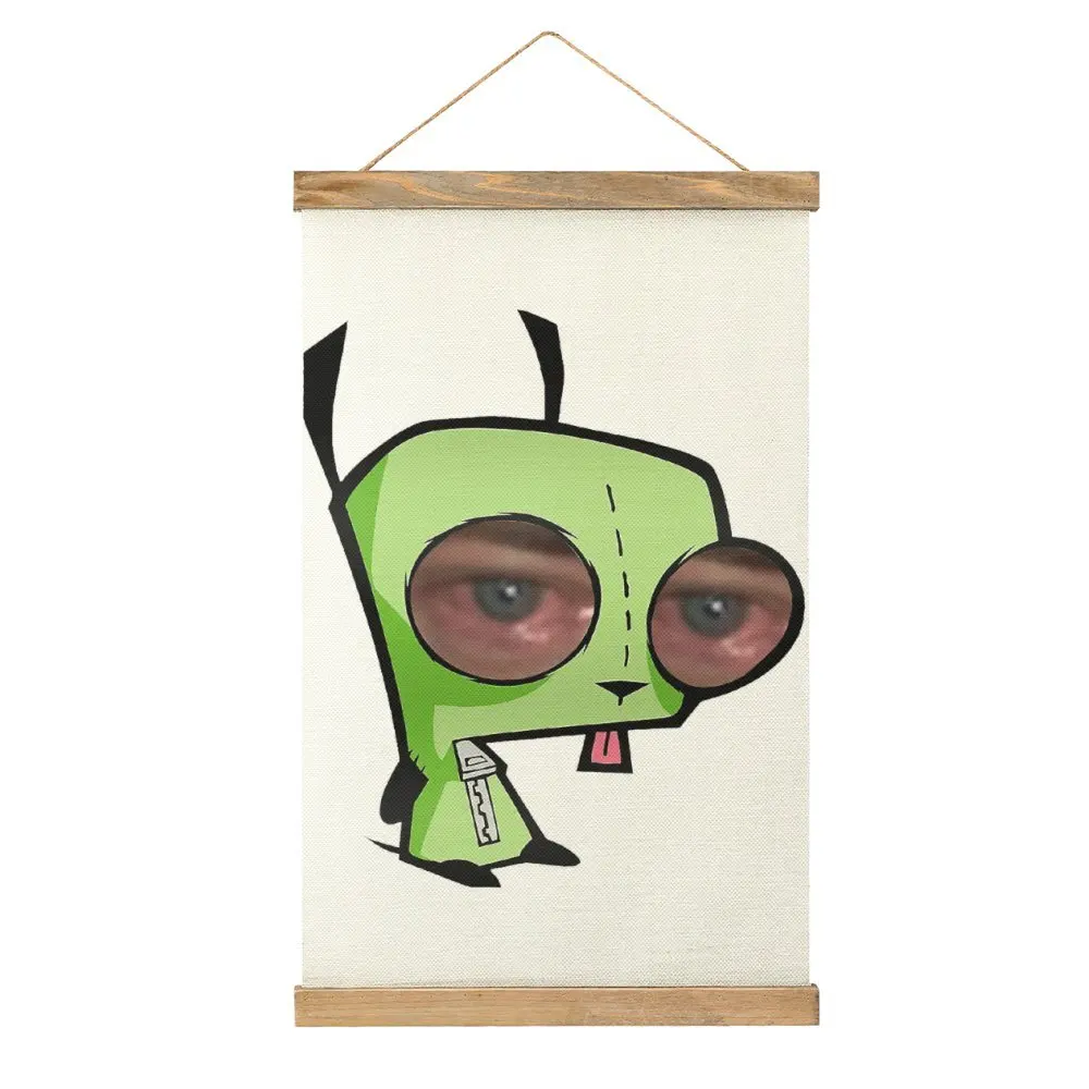 

Creative Invader Zim Gir With Brendan Fraser Crying Eyes Y Canvas Hanging Picture Picture Hanging Joke Office Picture Style D
