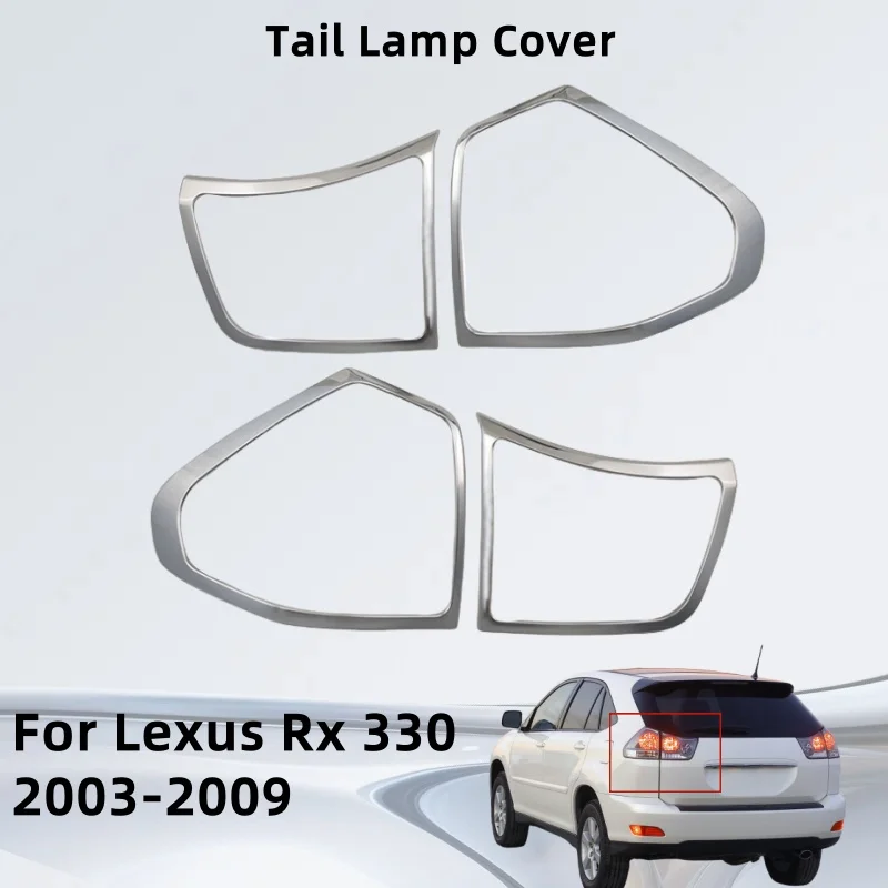 

Car Accessories Exterior Components Decorate For Lexus Rx 330 2003 2004 2005 2006 2007 2008 2009 Tail Lamp Cover Car Stickers