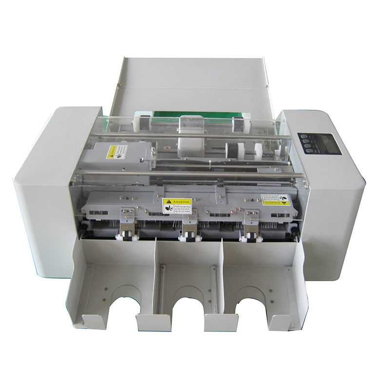 CYSSA-002-I Full-Automatic Electric Paper Cutter A3 90x54mm A4 Size Business Card Trimmer Multi-Functional Core Motor