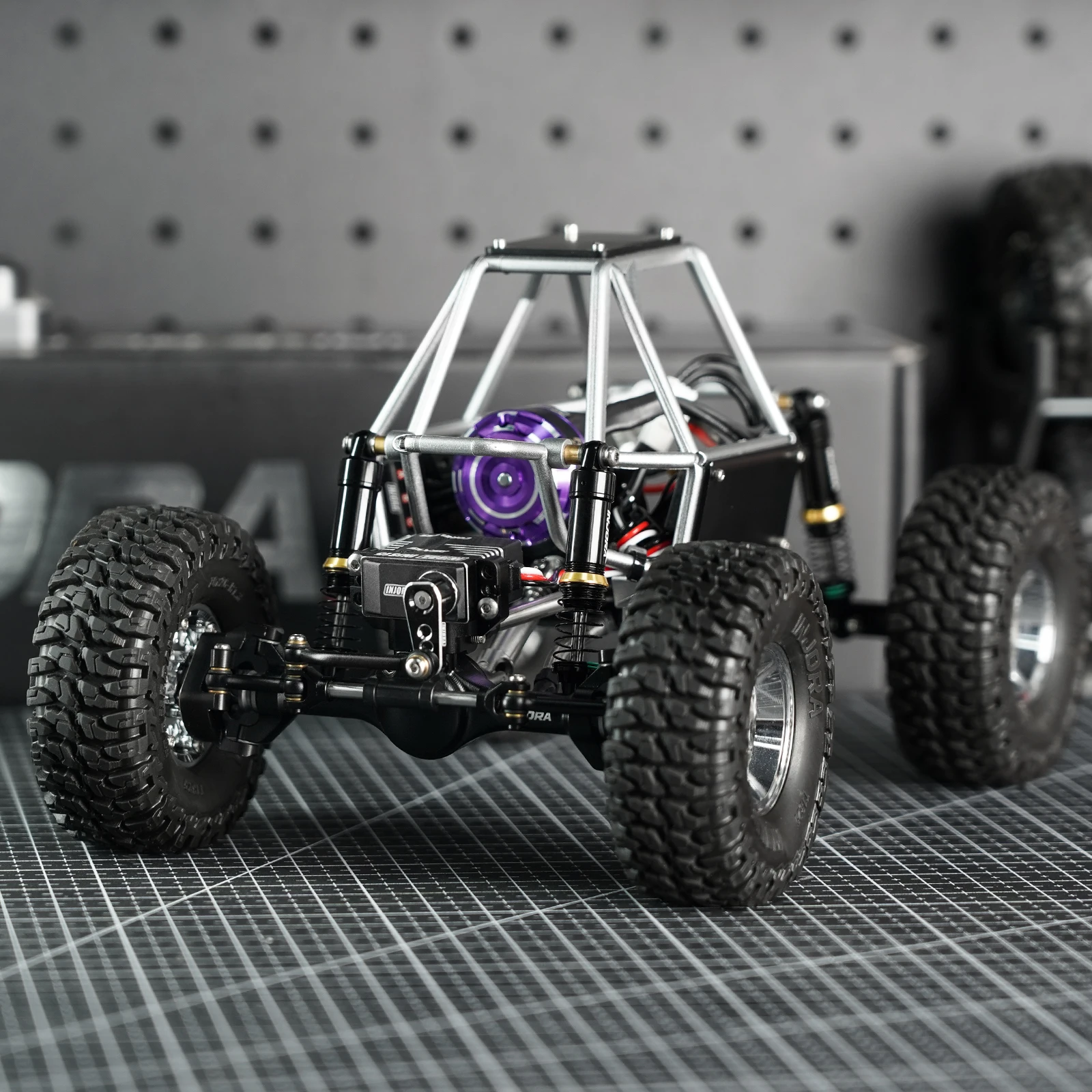 INJORA LS 59mm/55mm Aluminium-Ölstoßdämpfer für 1/18 TRX4M – Detail 32