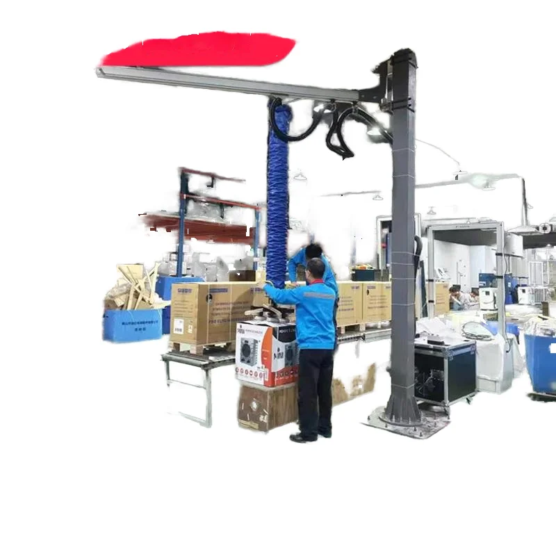 Vacuum Lifter Air Pipe Crane Woven Bag Barrel Handling Palletizing Hoist Wood Suction Cup Hanger Suspension-for Construction