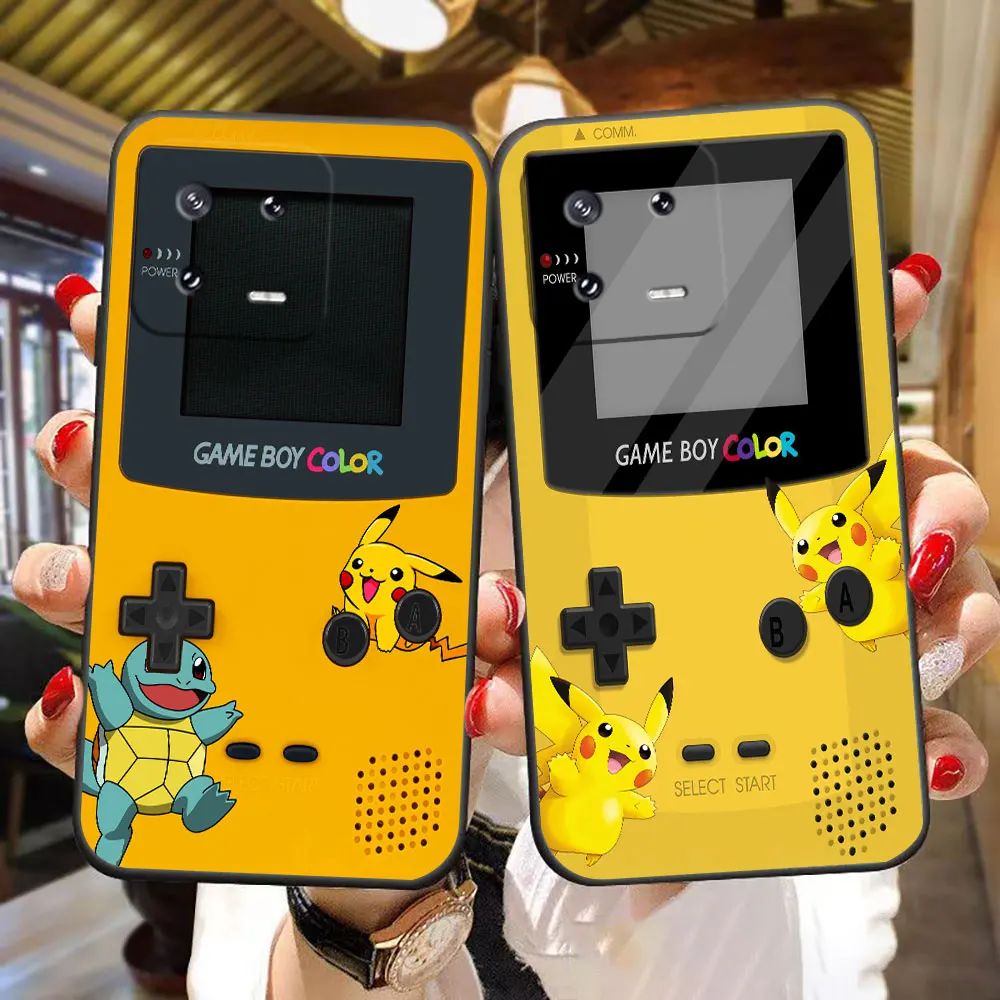 Чехол для телефона G-Game-Boy P-Pokemon для Xiaomi 15 15T 11 11T 12 12T 13 14T 15 LITE POCO F5 F6 F7 M5 M7 X3 X5 X7 PRO, чехол из ТПУ