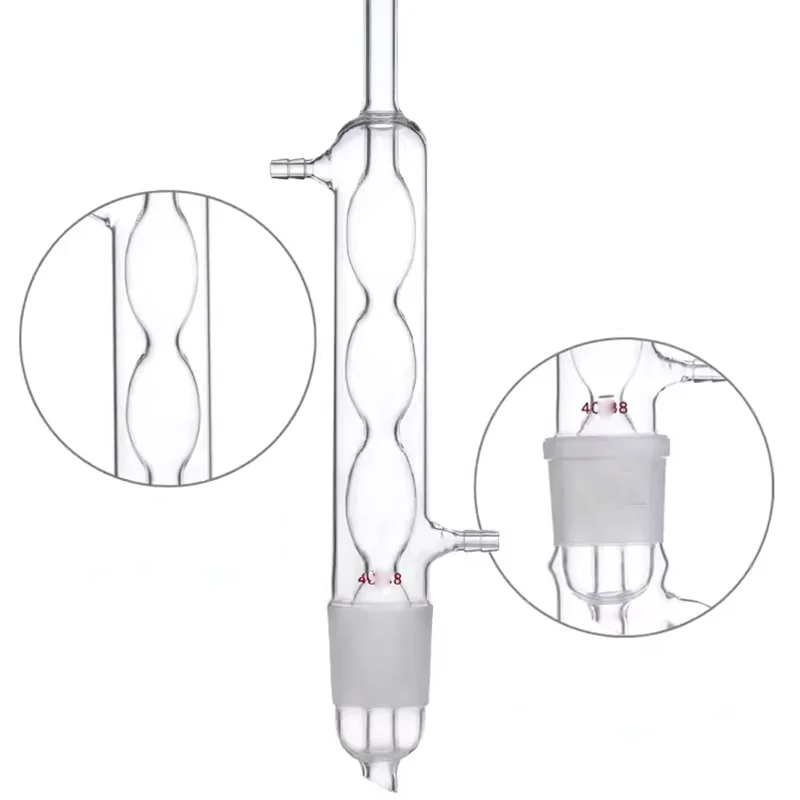 5000ml Soxhlet extractor fat extractor spherical extractor extraction cylinder complete set of glass extractor