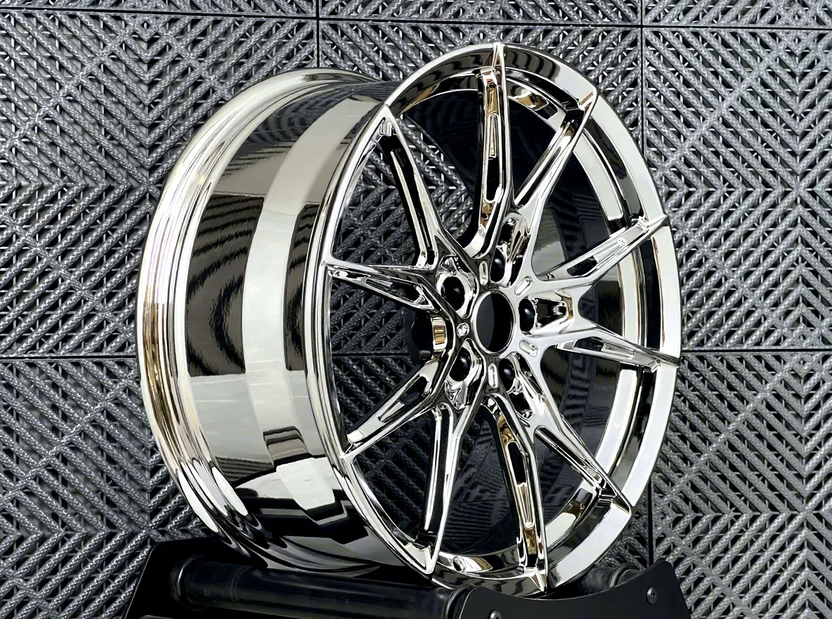 ForChrome Silver 17 18 19 20 21 22 24 Inch 5x100/5x112/5x114.3/5x120/5x115 Forged Wheels for Bmw M3/M4/M5/325i/330i/340i/430i/X3