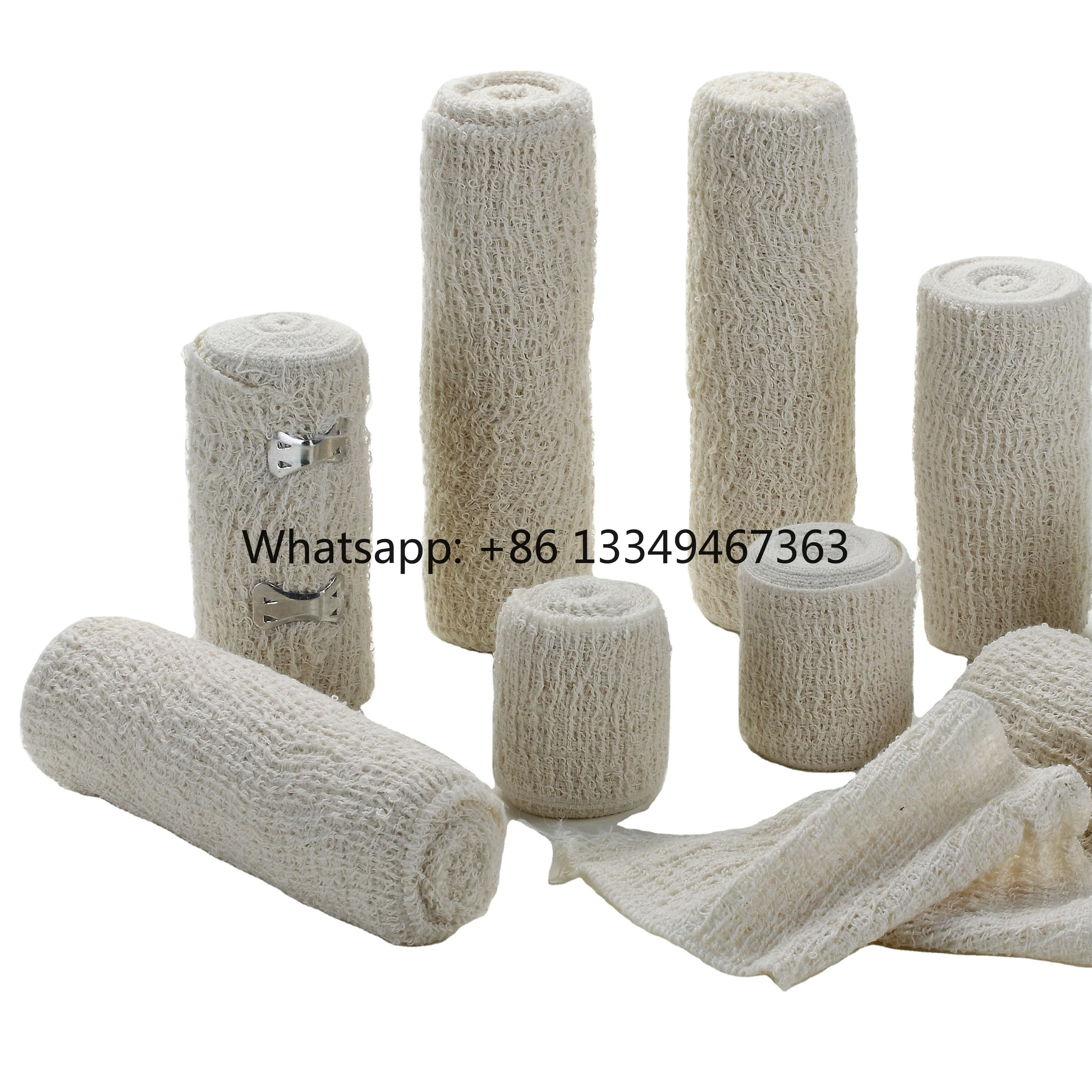 

Best price Medical Supply Elastic Bandage Crepe Bandages Elastic Cotton Crepe Bandage discount