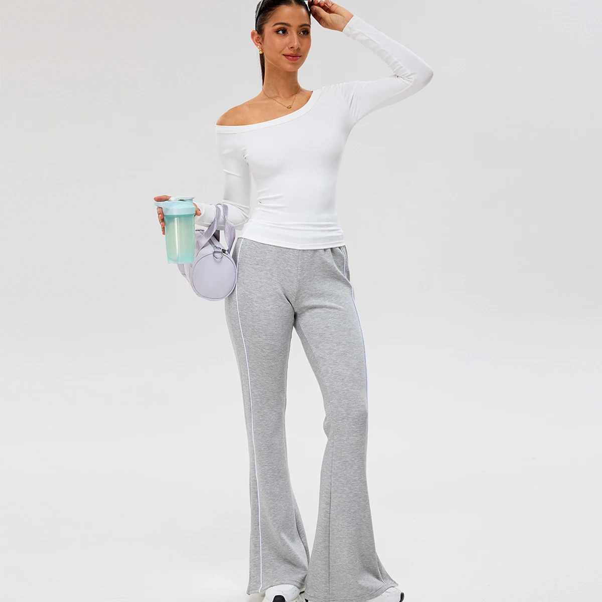 

Женская легкая футболка с длинным рукавом для пилатеса и бега, облегающая спортивная одежда, одежда для фитнеса, рубашка для йоги, быстросохнущий дышащий топ для тренировок