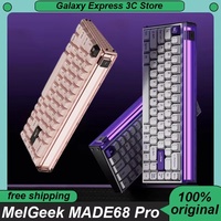 MelGeek MADE68 Pro Magnetic Switch Keyboard TTC Magneto Switch 16k Rate 8K Polling Rate 0.125ms RT PC Custom Esports Keyboard﻿