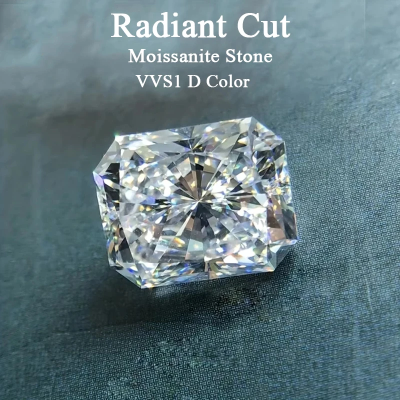 

Муассанит Камень 0,2-10 карата Полная особая форма Сияющая огранка D Цвет Муассанит Алмазные камни Оптовая продажа