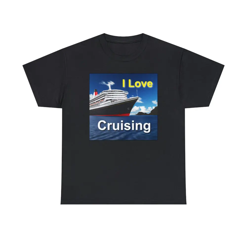 I Love Cruising (Cuna) Anime Graphic T-shirts Y2K Tops New Arrival Unisex Summer