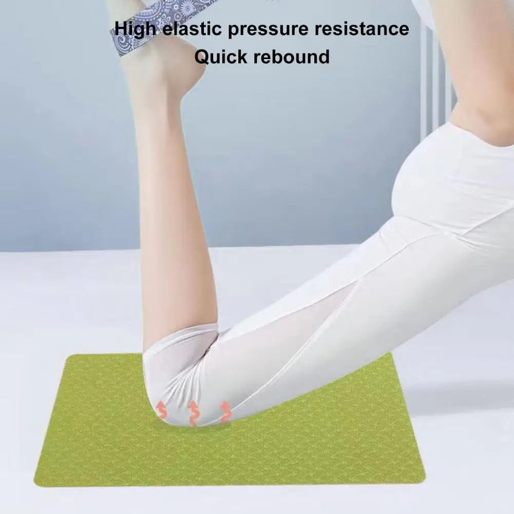 Yoga Knee Pad Cushion with Non-Slip Texture Super Soft Thick Portable Auxiliary Pad Exercise Knee Mat Yoga Equipment