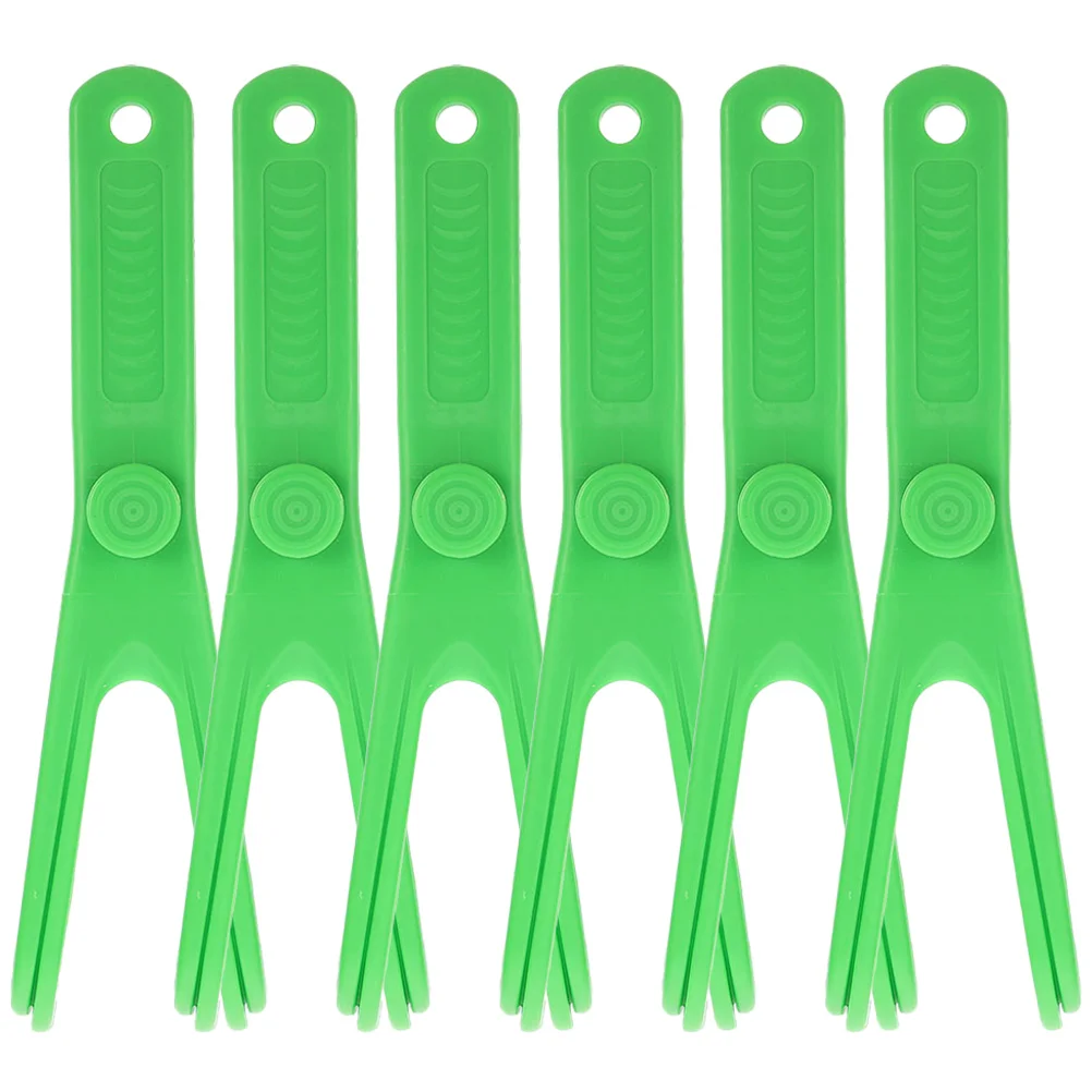 

6 Pcs Floss Holder Replacement Dental Picks for Teeth Bracket Mate Handle Pp Sticks