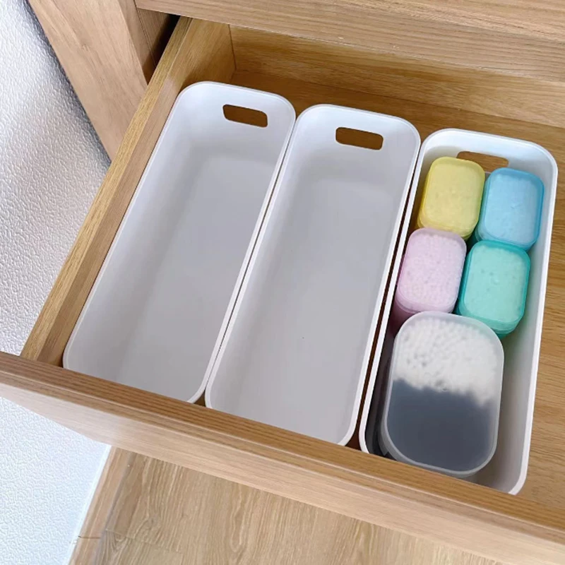 3/5PCS Storage basket drawer Lash Accessories Cosmetic Makeup Tools Storage Box Stationery Underwear Card Phone Case Storage