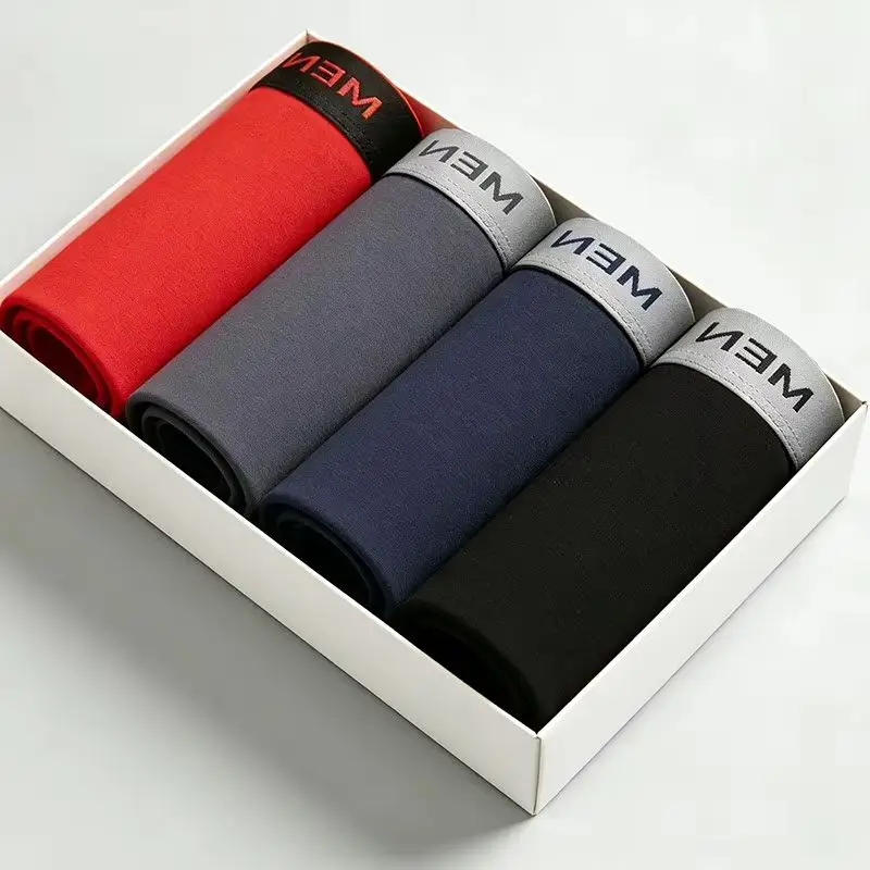 

10 шт. мужских трусов-боксеров, бесшовные, приятные для кожи, мягкие, дышащие, высокоэластичные, удобные мужские трусы для повседневной носки