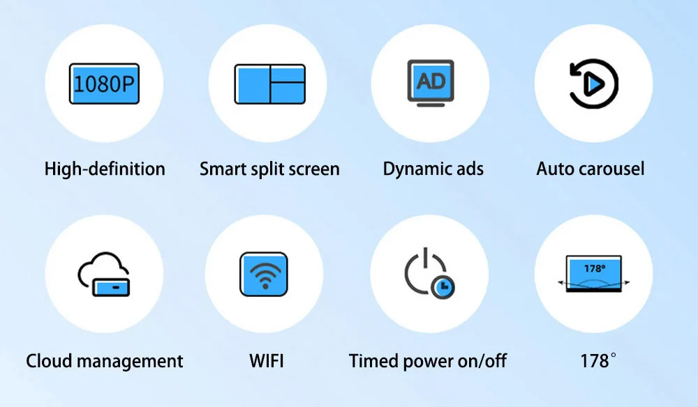 21,5 23,8 27 Zoll Desktop L-förmiger Android PC Tablet TV Digital Signage Elektronische Menütafel Touchscreen Smart TV Monitor für Geschäfte – Detail 4