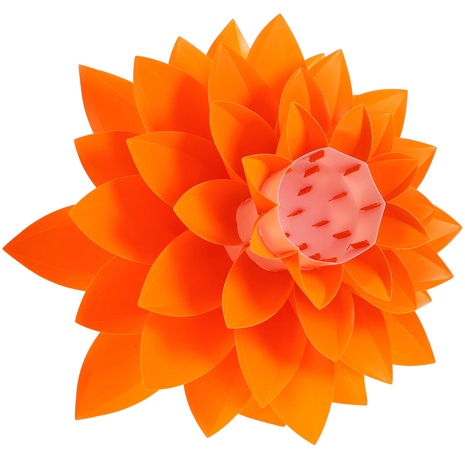 

DIY Lotus Chandelier White PP Pendant Lampshade Easy Clean Decorative Lighting for Home Living Room Bedroom Patio Garden Puzzle