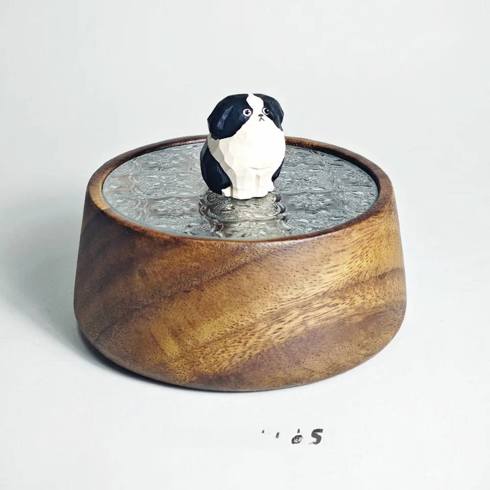 

Подарочная коробка ручной работы на день рождения, креативная декоративная коробка для хранения украшений, настольное украшение, маленькая резная деревянная шкатулка