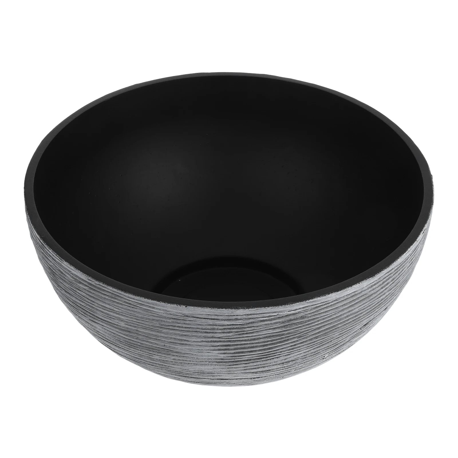

Large PP Plant Pot for Narcissus Lotus Lightweight Imitation Stone Flowerpot Garden Deep Plant Pot Office Decor