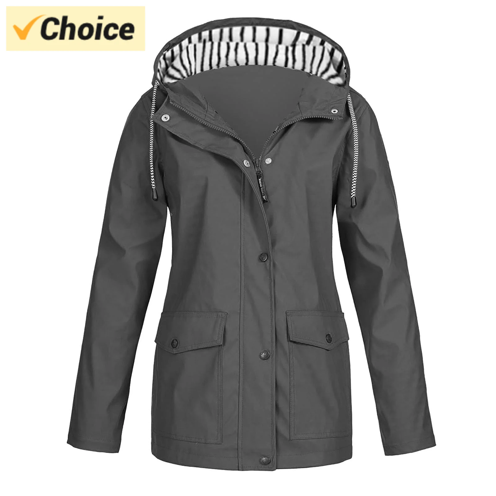 

Fashion Women'S Softshell Hiking Jacket - Waterproof & Windproof Lightweight Rain Gear For Outdoor Adventures,Best Gift