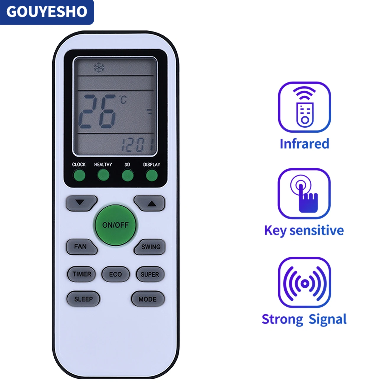 New For BALLU TCL AKAI Sanyo Electrolux Air Conditioner Remote Control ECO GYKQ-36 KTTCL002 GYKQ-130116 BSV-09H BSV-09H BSV-12H