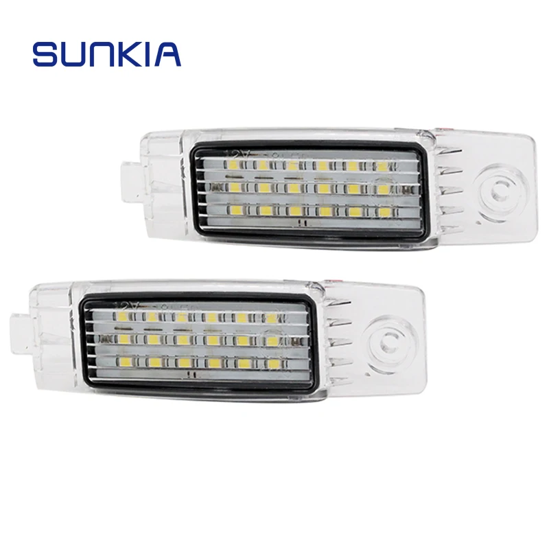 Car LED License Plate Number Light for Toyota Harrier Hiace Highlander Land Cruiser RAV 4 For Scion XB - NCP31 For Lexus