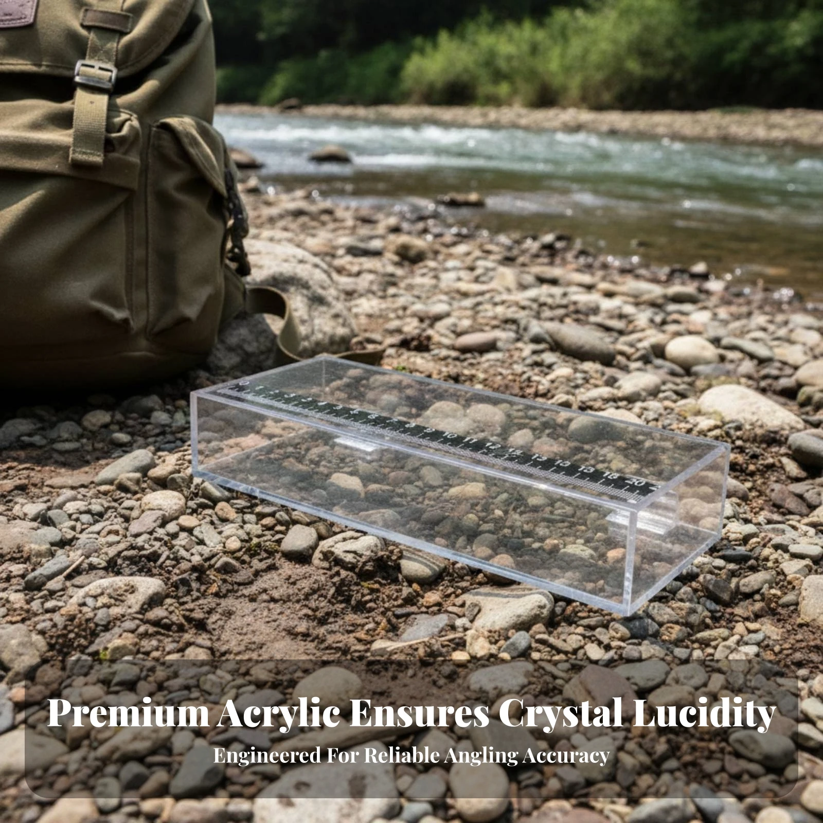 Acrylic Aquatic Observation Container Compact Clear Aquatic Viewing Container Clear Storage Box Easy to Clean Tank Small