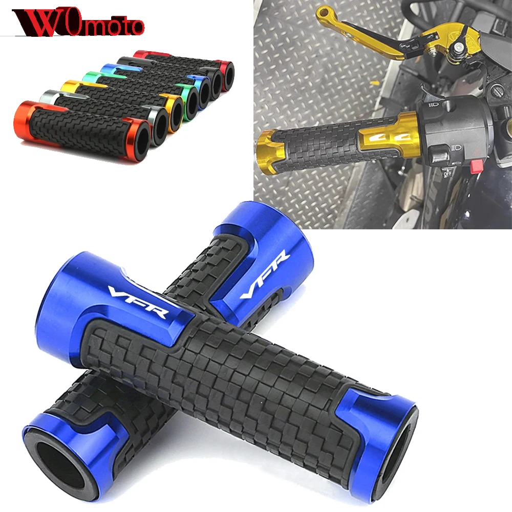 

For Honda VFR400 NC30 VFR750 VFR 800 800/F 1200/F Grips Non-slip Handlebar Handle Grip Rubber Comfort Motorcycle Accessories