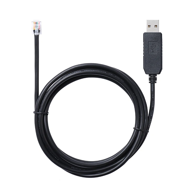 Kollmorgen P7000 Stepper Drive J5 Serial Cable Prolific PL2303 USB RS232 to RJ12 6P6C for P7000 Stepper Driver J5 Serial Port