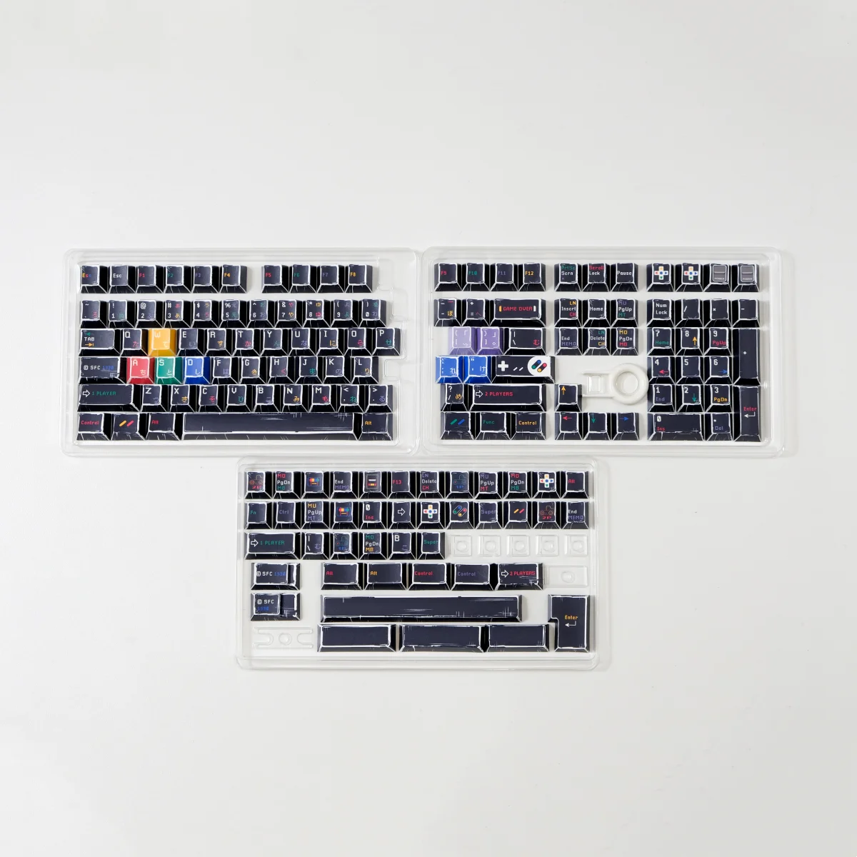 PBT Keycaps Cherry Profile Comic SFC Theme Keycap Retro Game For Mechanical Keyboard Alice Split Spacebar Custom DIY Gamer FC