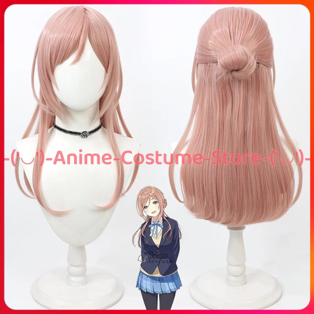 

The Idolmaster Shiny Colors Himesaki Riha Cosplay Wig Anime Game Character Halloween Carnival Party Costume Wigs Synthetic Hair