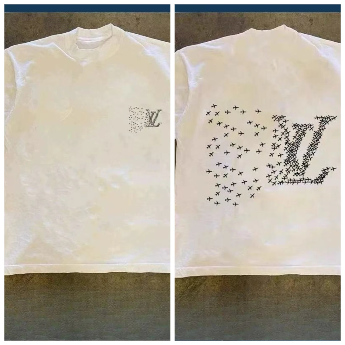 

2025 Summer New Short-sleeved T-shirt Trend Versatile American Design Printing Youth Trend Men's and Women's Crew Neck Top Sport