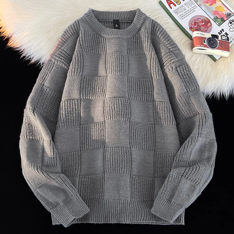 

Autumn and Winter 2023 New Korean Edition Loose and Thickened Pullover Sweater