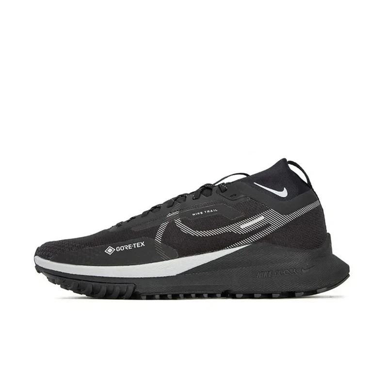 Nike React Pegasus Trail 4 Gore-Tex Black Wolf Grey Loopschoenen voor heren Comfortabele outdoor atletische sneakers Heren DJ7926-001