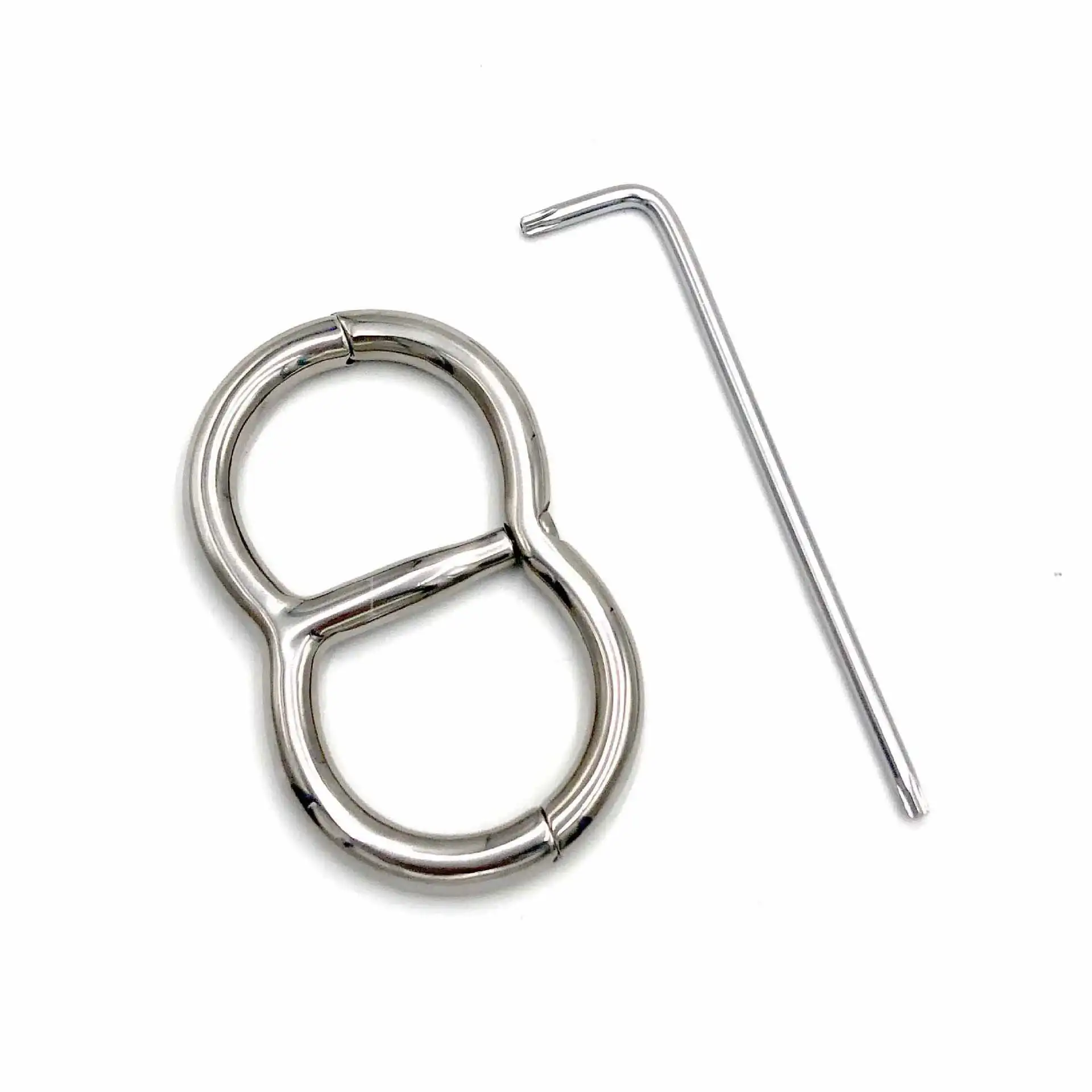 Black emperor new style stainless steel wrist couple sex toys male female role play new model sell well wholesale of adult toys