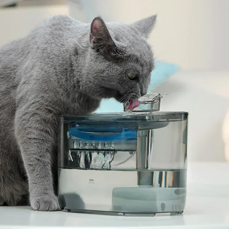 FurStarCat Water Fountain Automatic Cats Dog Drinking Fountain With Recirculate Filters USB Electric Water Pump Pet Cat Water Di