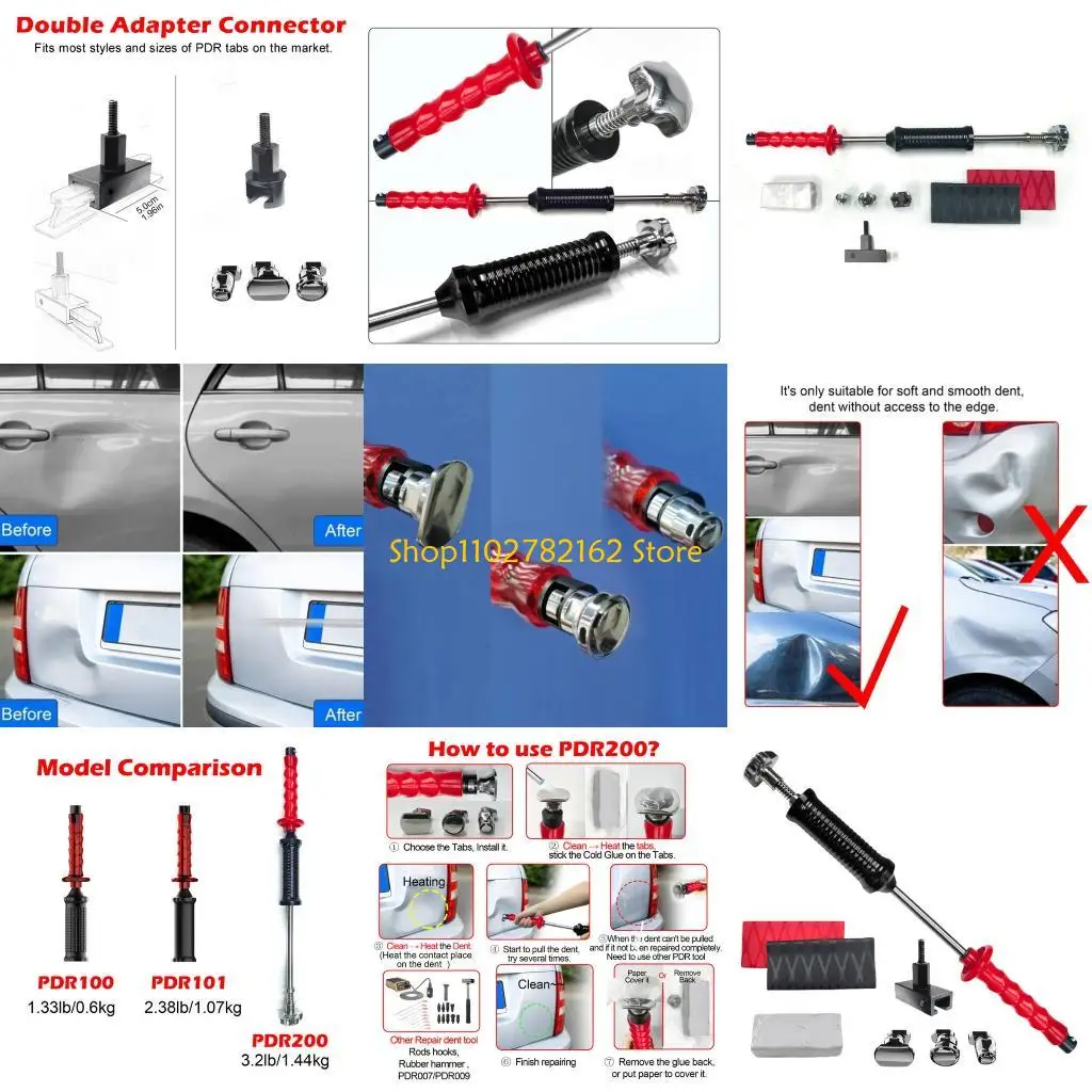 

547B Pit Remover Puller Slide Hammer Dents Puller Car Body Dents Repair