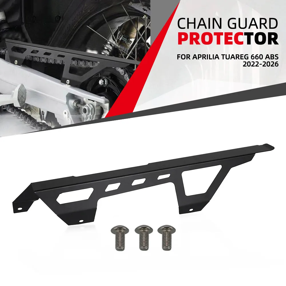 

For Aprilia Tuareg 660 ABS 2022 2023 2024 2025 2026 Rear Fender Mudguard Chain Belt Guard Cover Protector Mud Guard Tuareg660