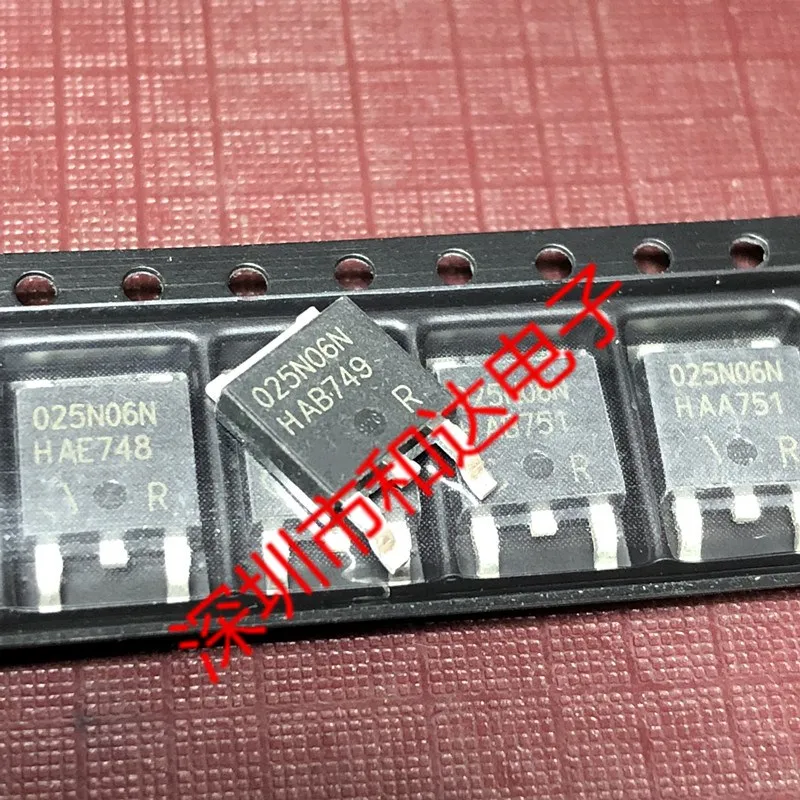 Original 5 uds/025N06N IPD025N06N3G TO-252 60V 90A