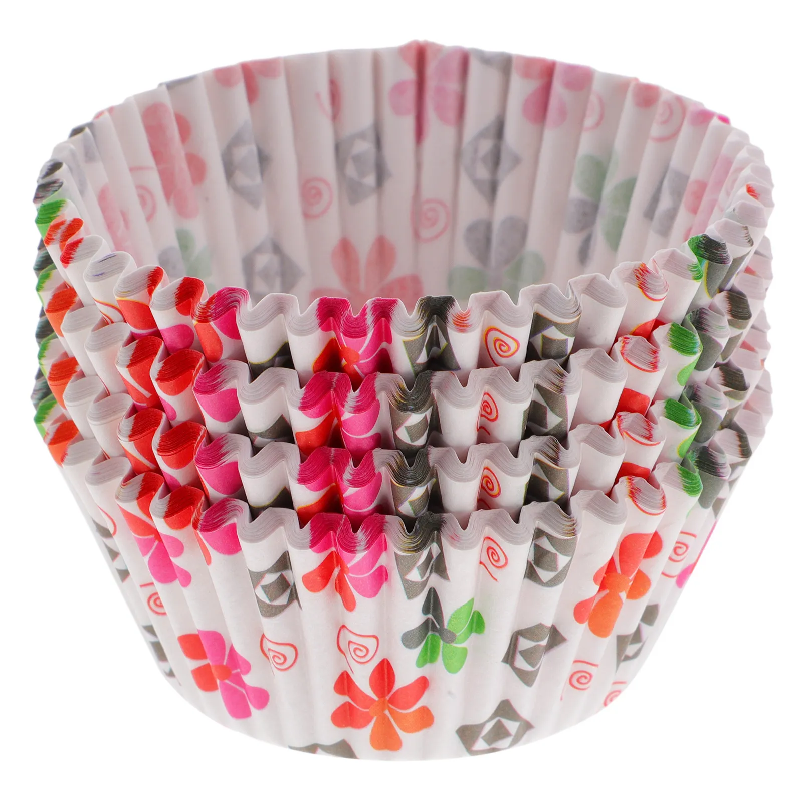 200Pcs Paper Cupcake Muffin Liners Paper Baking Cups Food Grade No Fading Dessert Cups for Bakery Party Wedding Celebration