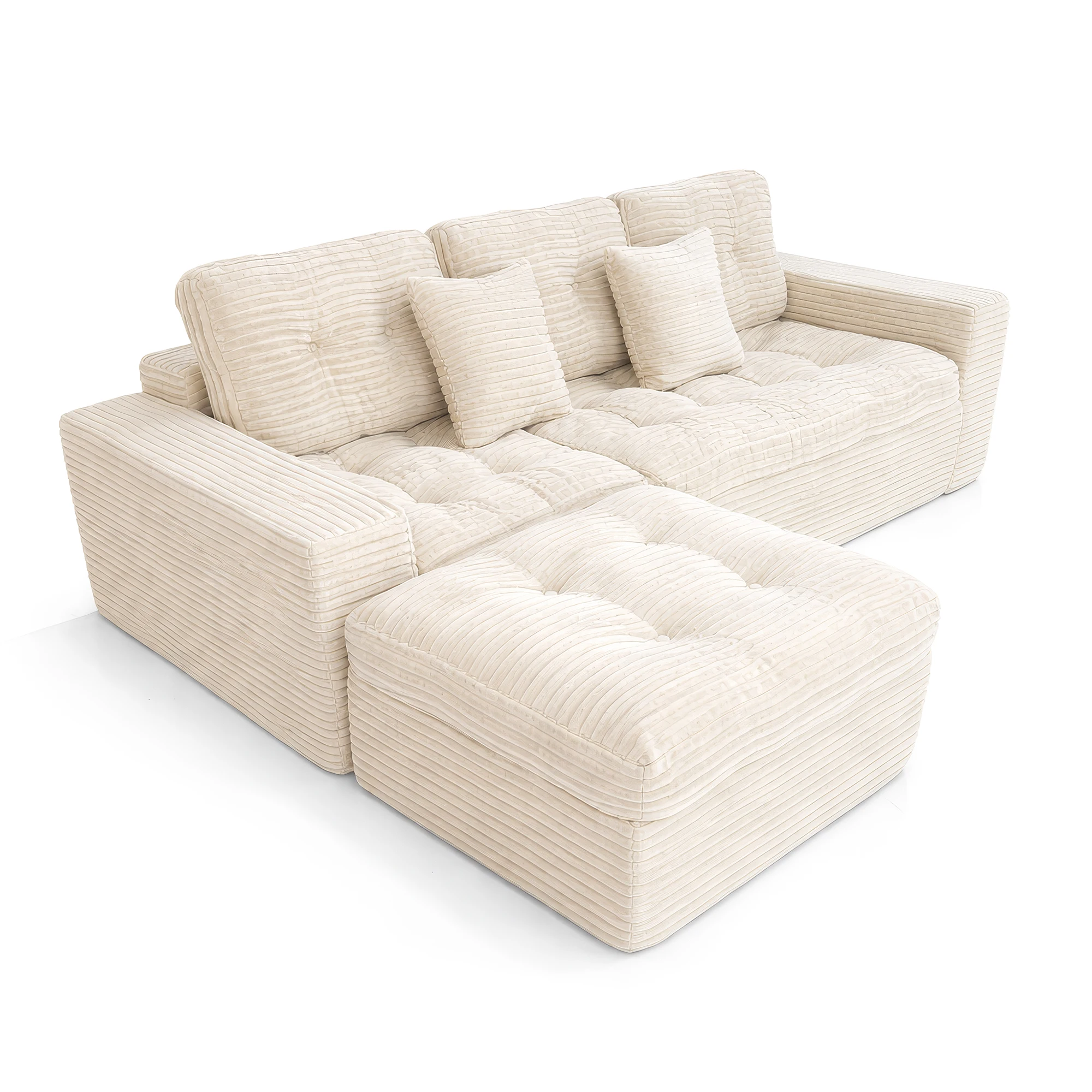 # Convertible Cloud Sofa Set 105