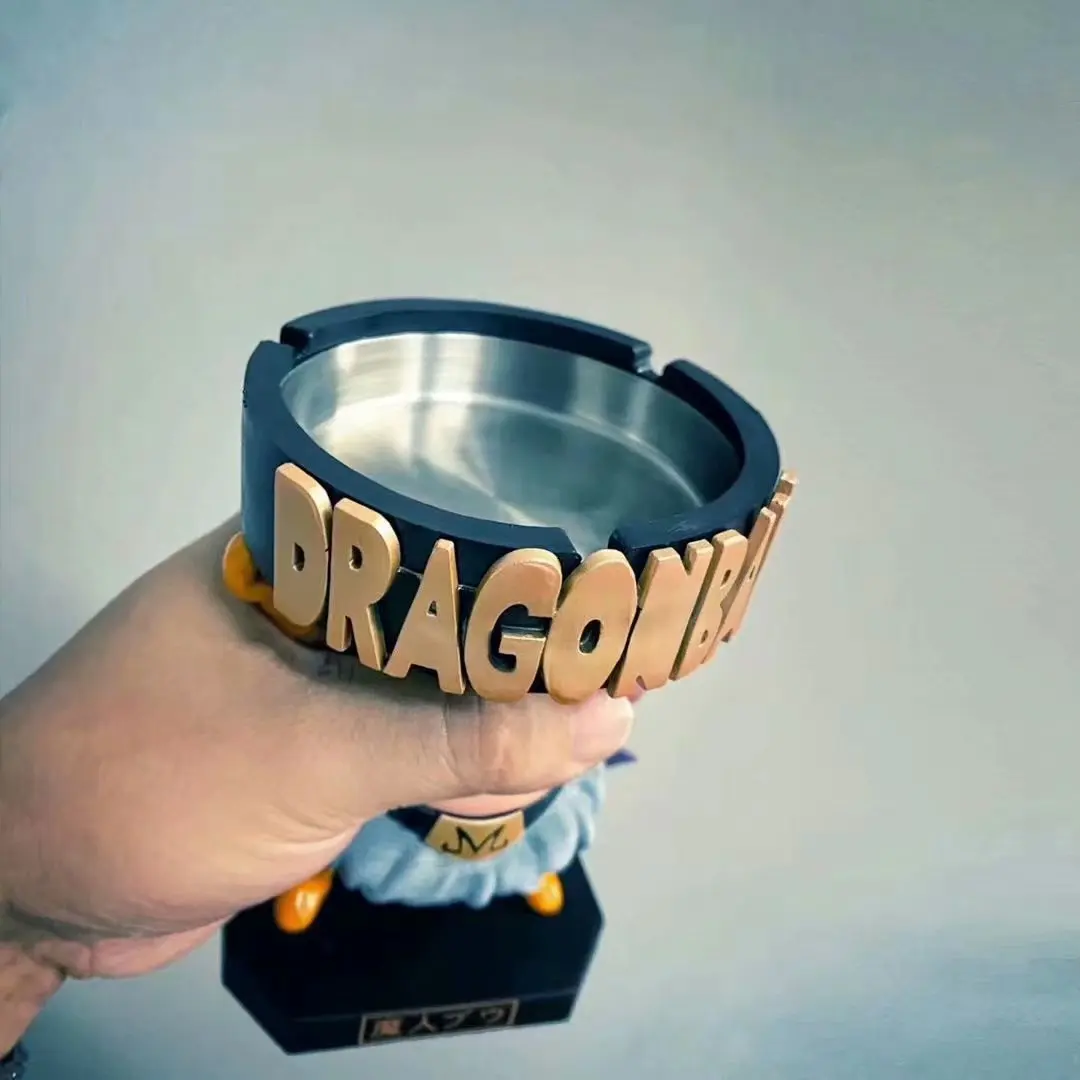 Figuras de acción de Dragon Ball Z, juguetes de Majin Buu, modelo de vinilo, Artware, adorno de escritorio, 13cm