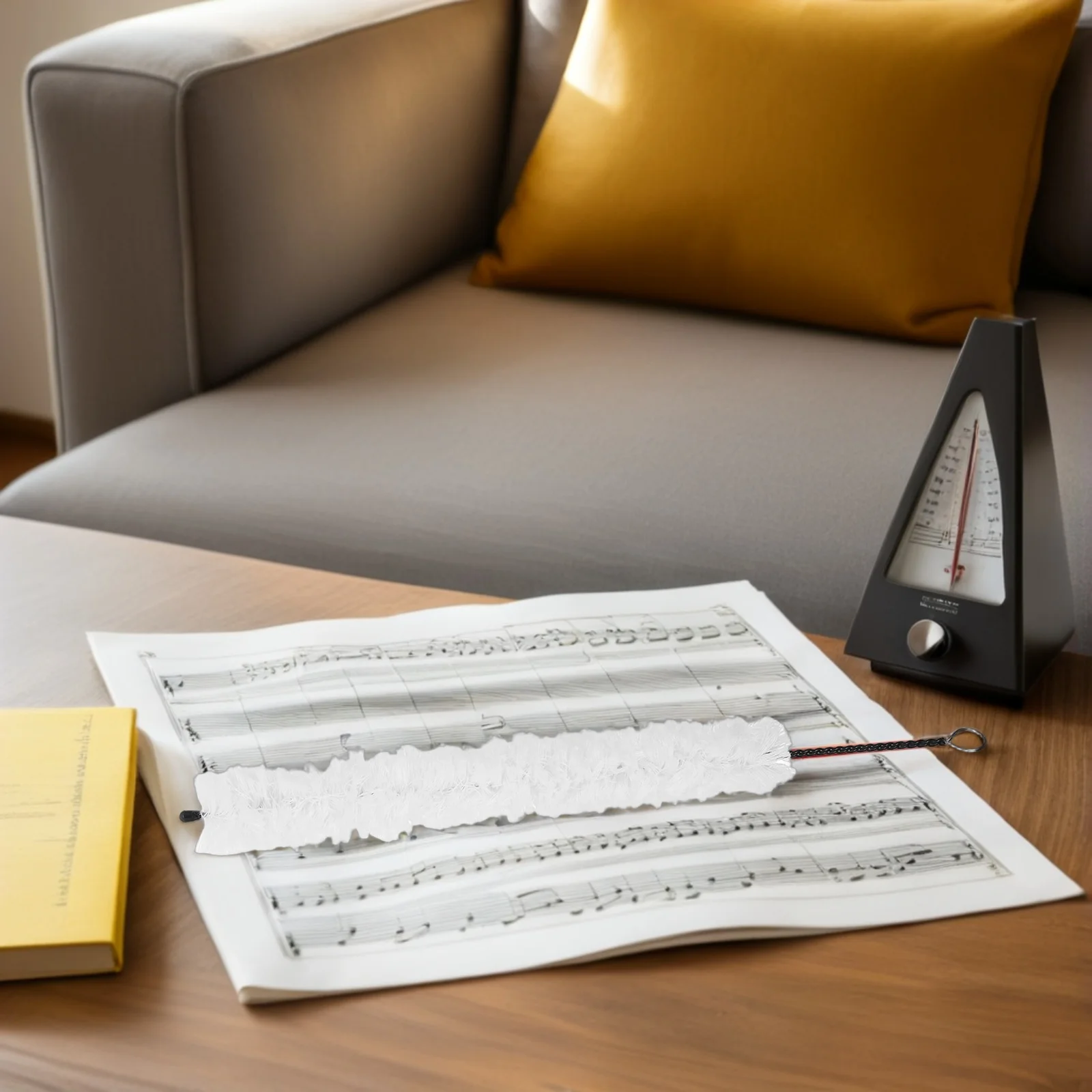 2 قطعة أداة تنظيف لفلوت الساكسفون ، فرشاة خط أنابيب الآلات الموسيقية ، منظف أداة الرياح ، فرشاة توفير وسادة ألتو ساكس ،