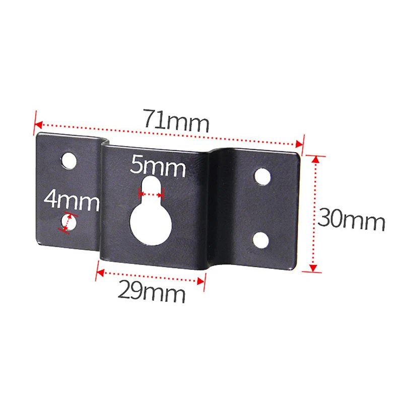 5pcs Universal Speaker Wall Mount Bracket Ceiling Stand Clamp Surround Speaker Rear Hook Hanger Plate for Speaker Dropship