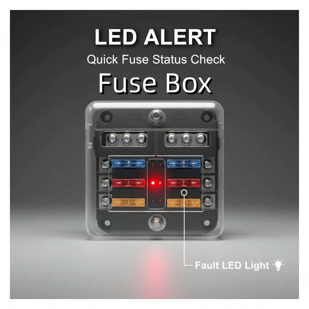 12V Fuse Block Box …