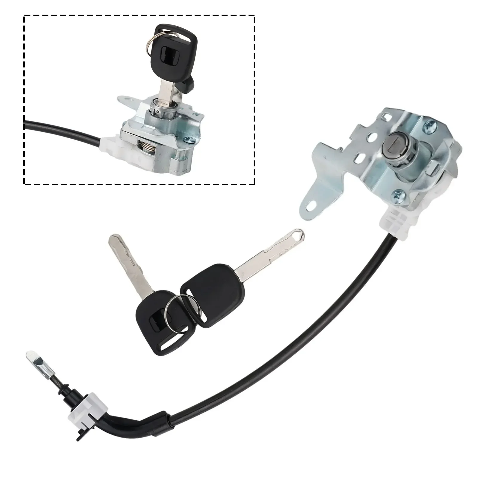 

Совершенно новый цилиндр дверного замка, дверной замок водителя, автомобиль 1, комплект 72185-SNA-A01, автомобильные детали для Honda, Civic 2006-2011