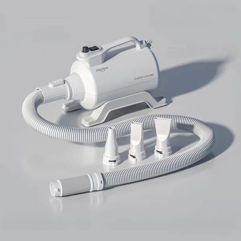 Pet High Power Dryers Low Noise Adjustable Wind Speed Blow Durable Quick-drying Strong Power Hair Dryer Pet Grooming Accessory