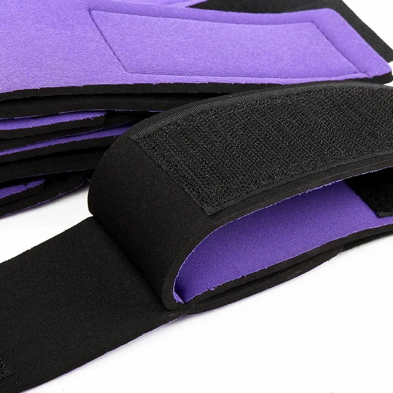Adult SM Sex Restraint Handcuffs Slave Tools Bdsm​ No Vibrators Sexy Wrist To Ankle Cuffs Open Leg Hand Toys Bondage For Couple image 6