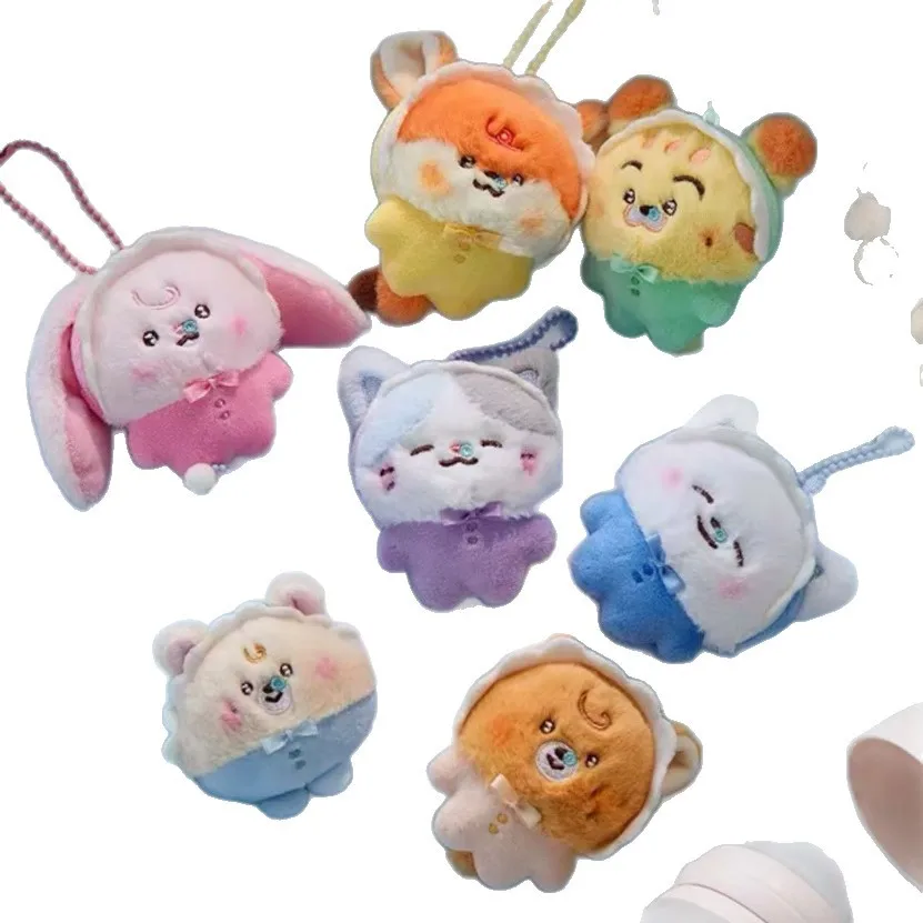 

Мягкая плюшевая игрушка-брелок DREAMIEZ в виде мультяшной куклы, наполненная ПП-хлопком, для фанатов JJED, LEMYO, JJUN, KKYUPING, подарок на день рождения