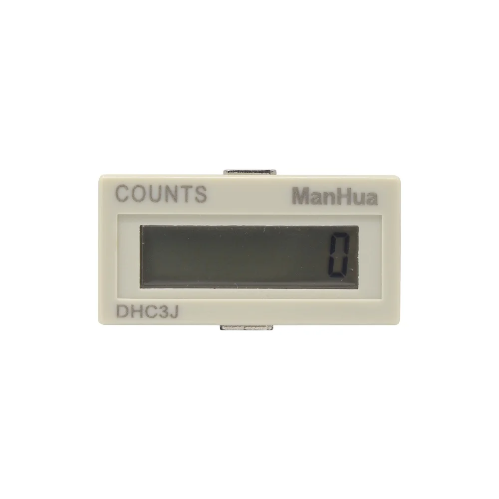 

DHC3J DC12V 24VDC Electronic 6 Digital Counter with Reset Front Miniature Counter